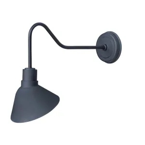 Signlite 14 in. Outdoor Barn Light Black Finish