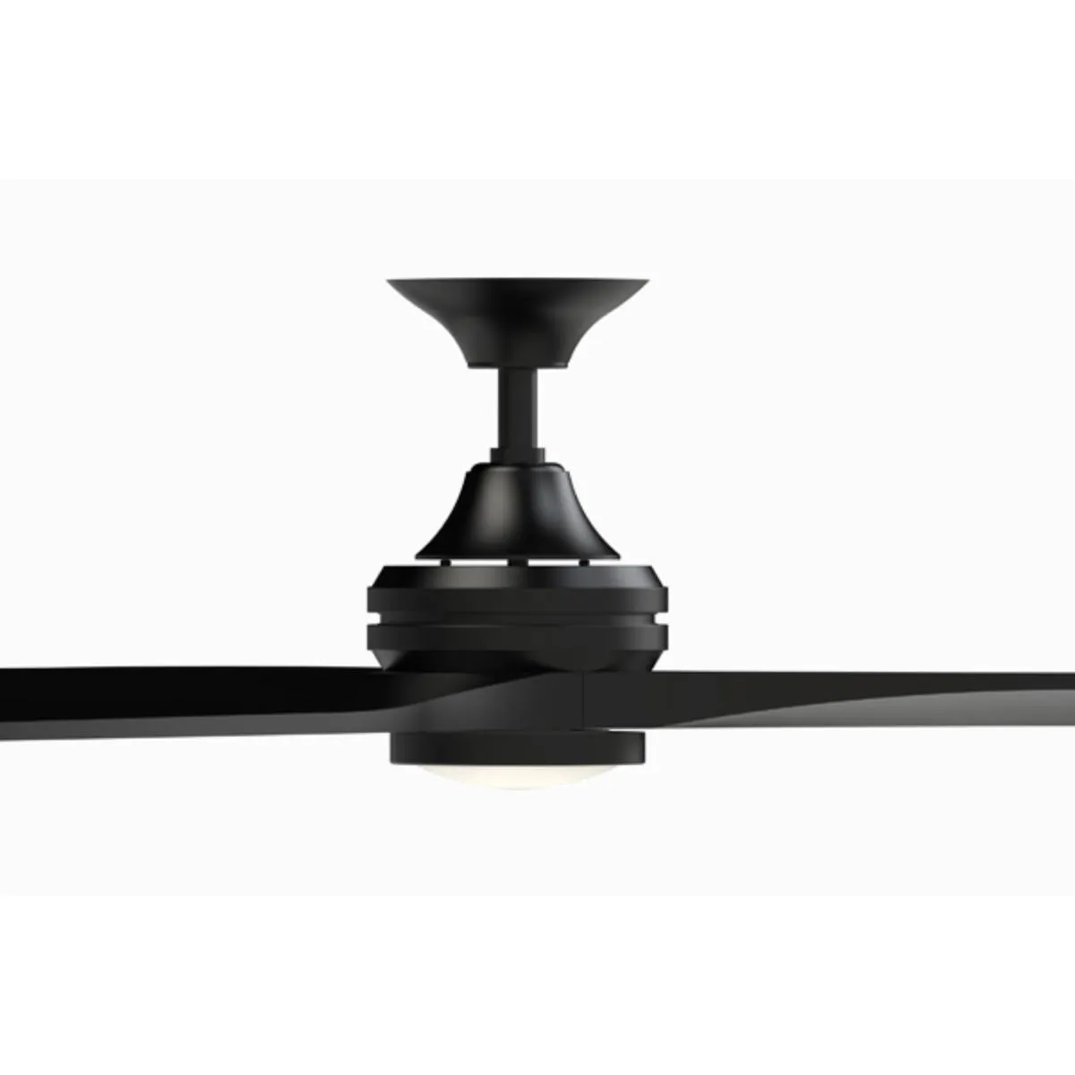 Spitfire DC Black 84 in. Ceiling Fan Motor, Blades Sold Separately