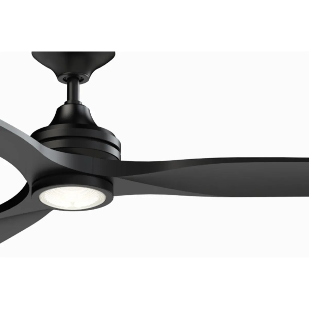 Spitfire DC Black 84 in. Ceiling Fan Motor, Blades Sold Separately