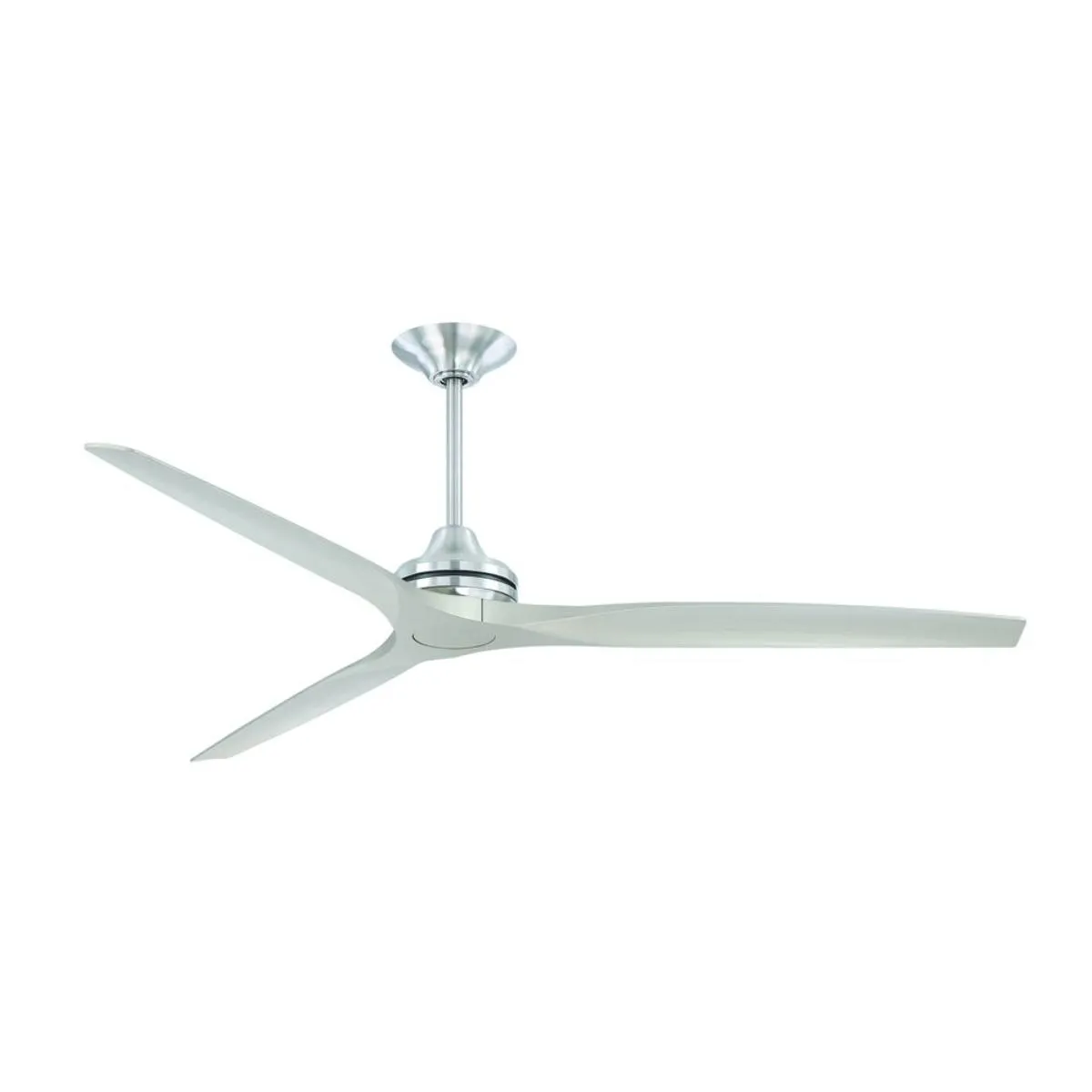 Spitfire DC Brushed Nickel 72 in. Ceiling Fan Motor, Blades Sold Separately