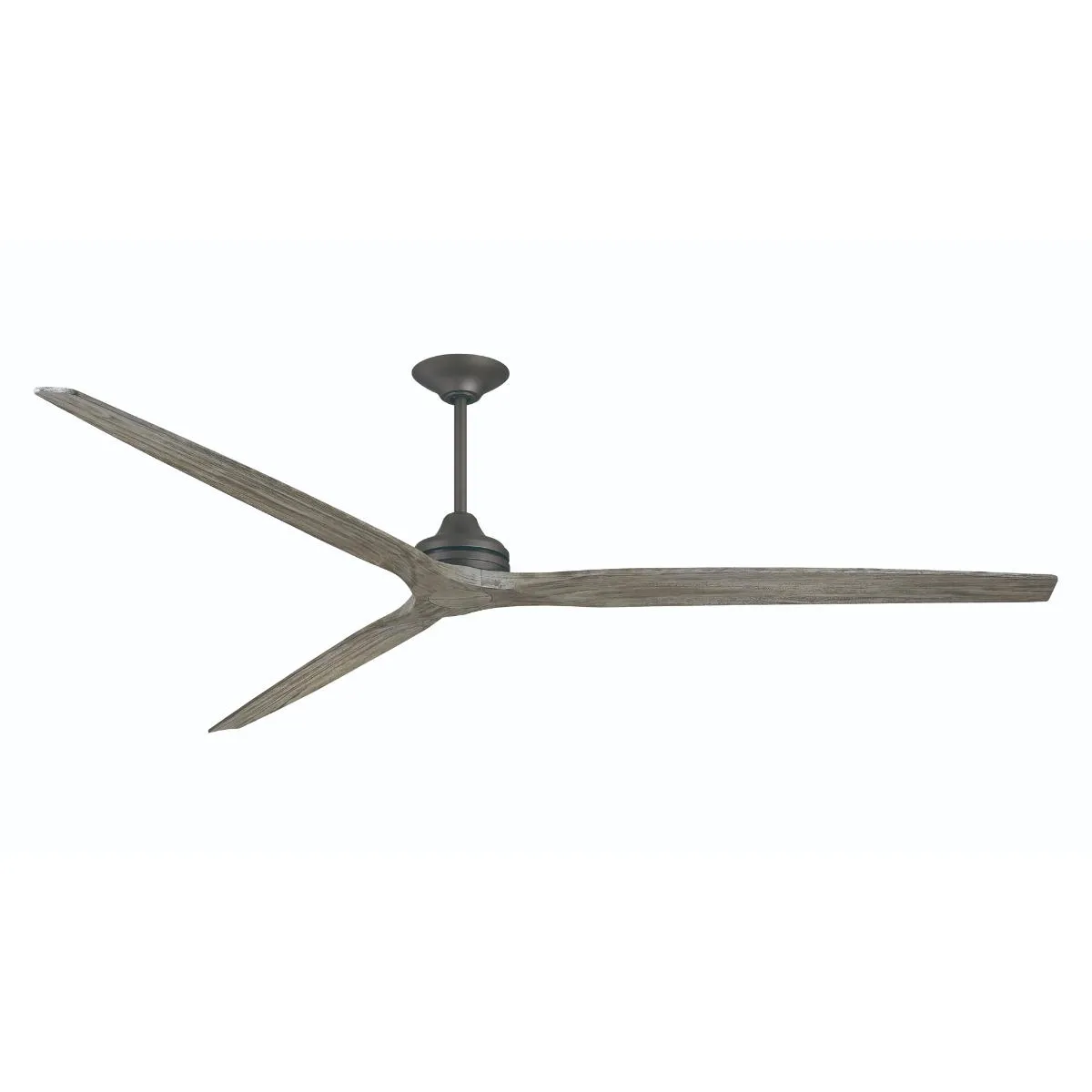 Spitfire DC Matte Greige 96 in. Ceiling Fan Motor, Blades Sold Separately