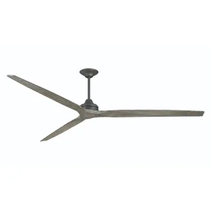 Spitfire DC Matte Greige 96 in. Ceiling Fan Motor, Blades Sold Separately