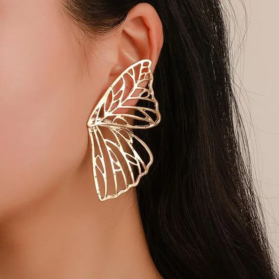 TEEK - Winged Stencil Earrings