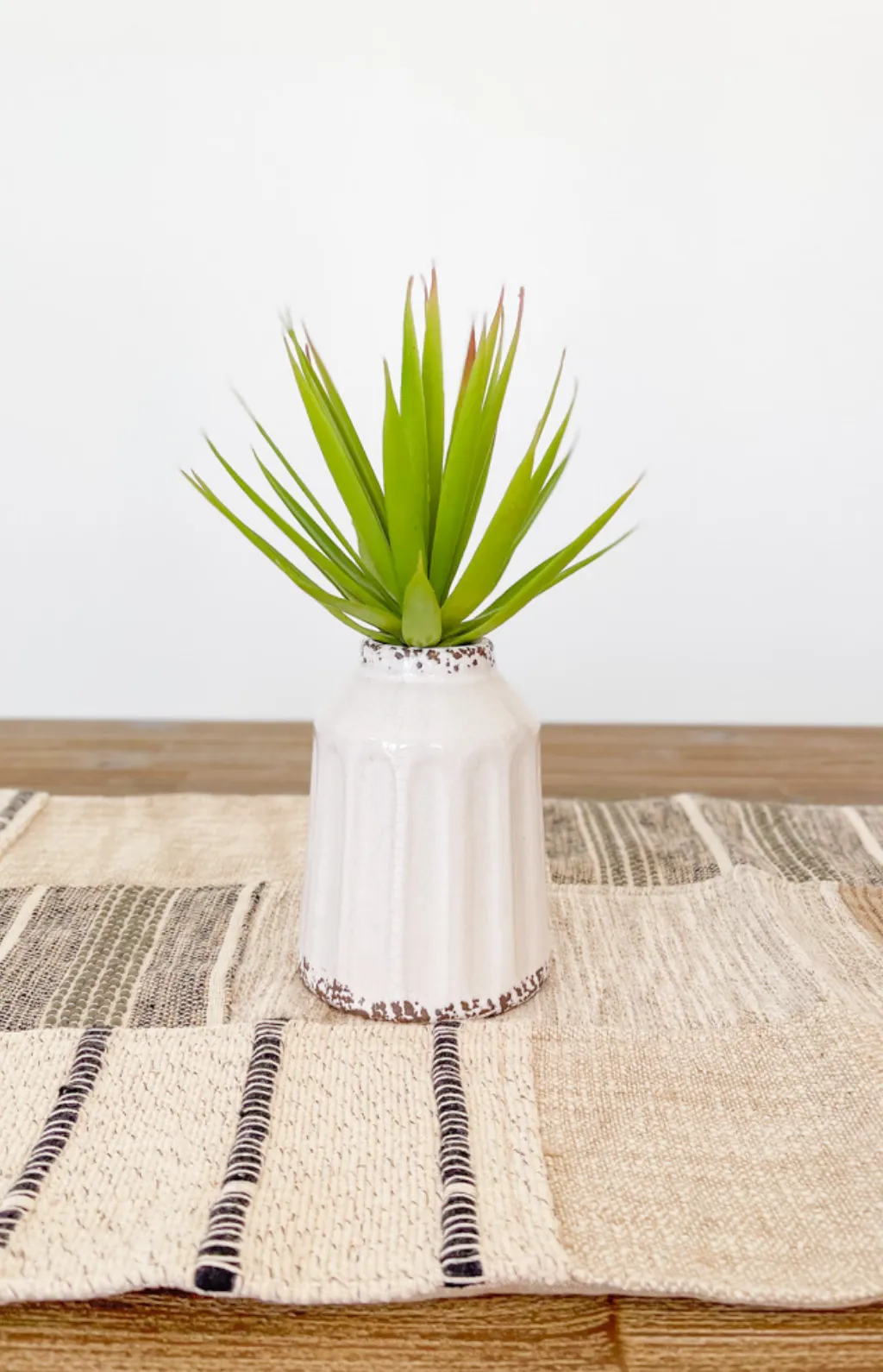 Textured Patterned Vase