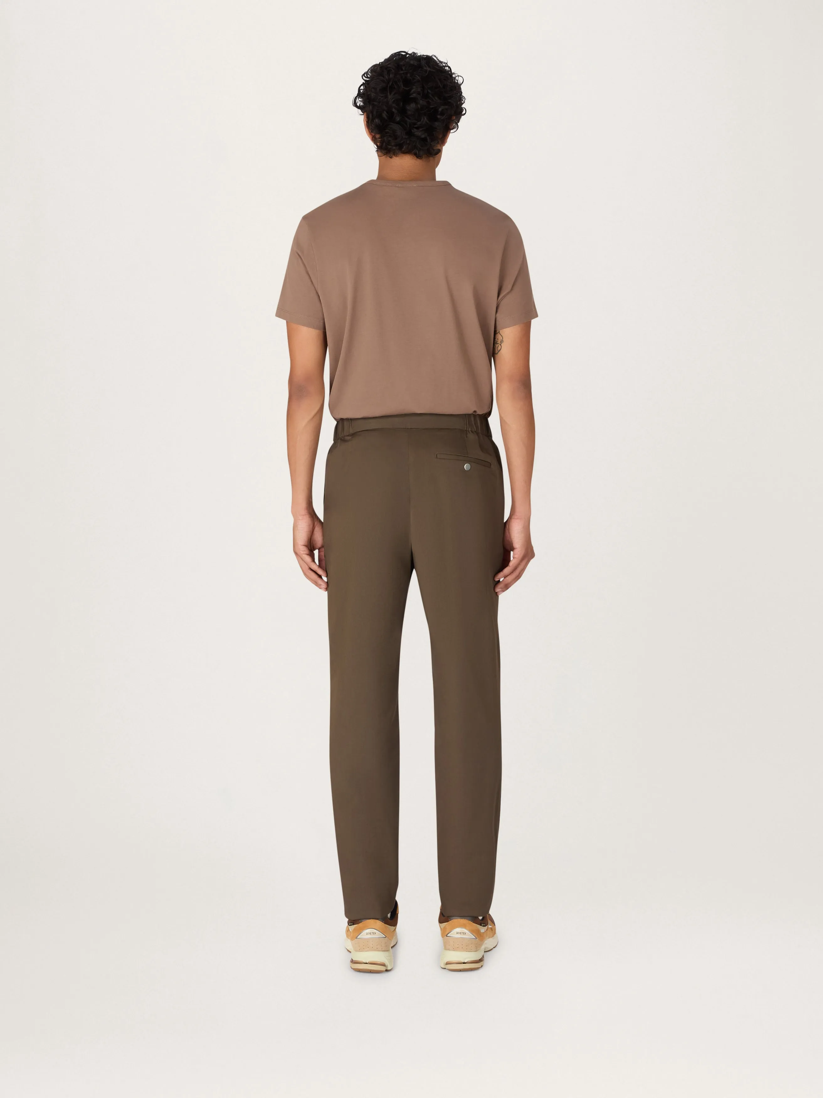 The 24 Trouser Relaxed Fit || Clay | Stretch Cotton