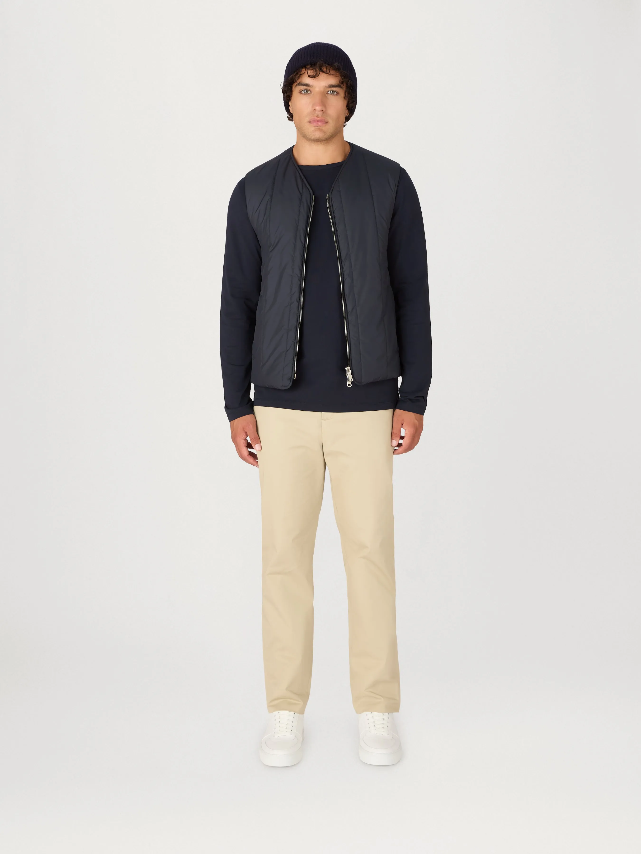 The 24 Trouser Relaxed Fit || Oat | Stretch Cotton