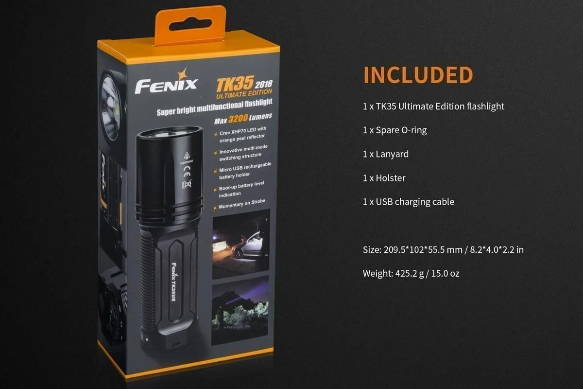 TK35UE Fenix Flashlight - DISCONTINUED