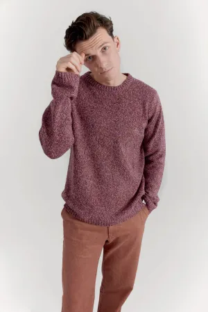 Wolf Merino Wool Jumper Cherry